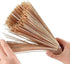 Melostu 2 Pack Cleaning Whisk Traditional Natural Bamboo Wok Brushes Dishwashing Kitchen Tools Traditional Natural