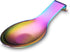 Matte Rainbow Spoon Rest, Stainless Steel Holder for Kitchen Utensils, Dishwasher Safe (1PC-9.5 Inch)
