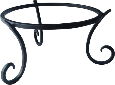 Folytiy 10 12 inch 5-inch (8 inch, Wrought Iron Metal Gazing Ball Stand for or Garden Gazing Globes Plant Birdbath Bowl