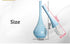 INCHANT Toilet Brush with Holder, Bathroom Detachable Toilet Brush - Blue