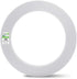 FloraCraft CraftFoM Wreath, 2 Inch x 17.7 Inch, White