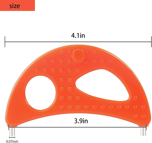 Crescent Tool Compatible for Jack Lalanne Power Juicer Juicer Repalcement Parts for CL003AP E1188 E1189 MT1000 Orange