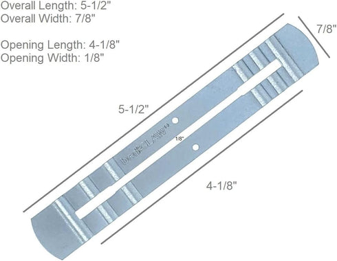 BedClaw Anti-Wobble Bed Rail Shims - Set of 6