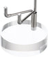 Hipiwe Adjustable Metal Arms Display Stand, Small Easel Holder with Acrylic Base for Fossil, Coral, Geodes, Rock,