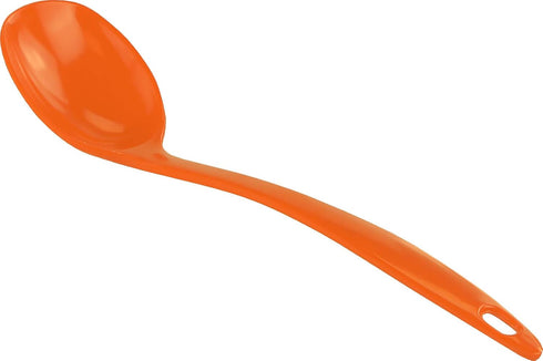 Reston Lloyd Cooking Spoon, 11 Inch Heat Resistant Basting Mixing Utensil, BPA Free, Orange