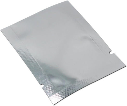 PABCK 200 Pack Clear Front Mylar Heat Seal Pouch - 2.4x3.5 inch (2x3.1 Inside Size) for Food Storage