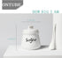 12oz ONTUBE Ceramic Sugar Bowl with Lid and Spoon (White)