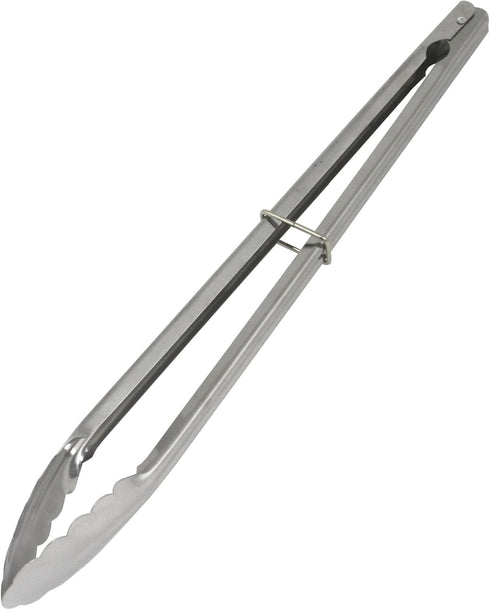 Chef Craft Classic Clam Shell Tongs, 16 Inch, Stainless Steel