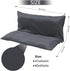 YAQSFGRZ 47"W 40"D 4"T) Three Seat Swing Replacement Cushions Cover ONLY, Anti-Slip Tie Rope Design Bench Cushions