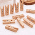 Durable Mini Wooden Clothespins for Crafts, 1-Inch Size, Pack of 100 for DIY Projects, Photos, Home Decor