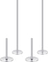 4 Pieces Stainless Steel Cake Heating Core, 6 Inch and 2 Inch Silver Heating Rod for Cake Baking Supplies