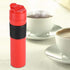 Fdit Portable Mini Espresso Maker, Hand Held Pressure Caffe Espresso Machine, Compact Manual Coffee Maker for Home,