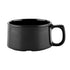 G.E.T. BF-080-BK-EC Melamine Shatter-Resistant Mug/Coffee Cup, 11 Ounce, Black, Set of 4