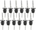Perfect Pour 12 Olive Oil Liquor Wine Free Flow Bottle Pourer Dispenser Spouts Stainless