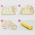 Rawori Silicone Sushi Roll Cake Maker Mat, Picnic Lunch Bakeware Rolling Mat