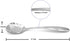 Stainless Steel Soup Spoons,Table Spoons,Dinner Spoons,Rice Spoons,Special Square Design,Mirror Polish,Small Size(6.1 Inches Length,1.53 Inches Width,0.11inch Thickness), Set of 3