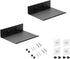Z metnal Small Floating Shelves – Mini Metal Shelf for Collection Action Figures, Decor Display Wall Shelf, Aluminum,