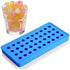 Mydio Mini Ice Ball Molds DIY Tool for Candy, Pudding, Jelly, Milk, Juice, Chocolate, Cocktails & Whiskey (1 Pack, Blue)
