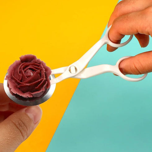 4 Pack Cake Flower Decorating Set, Stainless Steel Flower Nails and Lifters for Icing Flowers Decoration