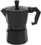 Oumefar 6 Cup Coffee Maker, Italian Coffee Maker Tool, Quick Pot for Home Office, Black