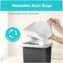Replacement Reusable Zipper Dust Bags for iRobot Roomba i1, i3, i4, i5, i7, i8, j5, j7, j9, s9 Plus (4 Pack)
