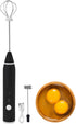 Mini Electric Blender, Rechargeable Handheld Whipper with 3 Modes for Frappe and Hot Chocolate