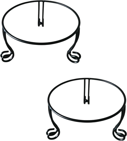 iLTreFlo 2 Pack Metal Gazing Ball Stand for 10 or 12 Inch Outdoor