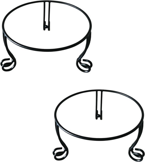 iLTreFlo 2 Pack Metal Gazing Ball Stand for 10 or 12 Inch Outdoor
