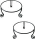 iLTreFlo 2 Pack Metal Gazing Ball Stand for 10 or 12 Inch Outdoor