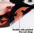 Extra Large Halloween Decorations Window Clings Decor, Spooky Witch Black Cat Pumpkin Silhouette Stickers, 4 Sheets