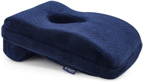 BOLLAER Nap Sleeping Pillow Cushion for Office, Memory Foam Face Down Desk Pillow with Washable Cover