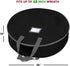 Primode Christmas Wreath Storage Bag 48" - Durable 600D Oxford Polyester Material for Holiday Wreaths