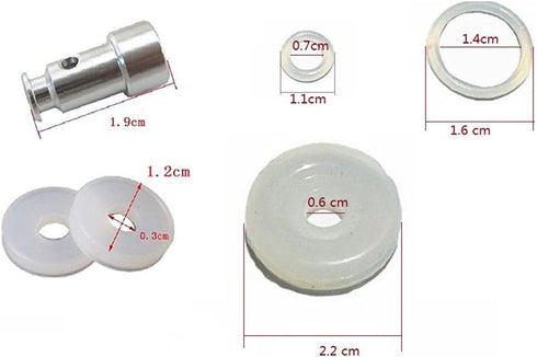 TamBee Silicone Sealing Ring - Pressure Cooker Replacement Parts Gasket Set of 9 for 5qt 6qt