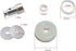 TamBee Silicone Sealing Ring - Pressure Cooker Replacement Parts Gasket Set of 9 for 5qt 6qt