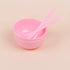 10 Sets Pink Slime Mixing Tool Bowls, Plastic Glue Mixer for Makeup Crafts, Crystal Mud Mixing Bowls