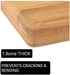 SINT Bamboo Cutting Boards with Juice Grooves, Thick Chopping Board for Meat, Easy Grip Handle