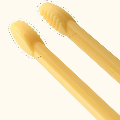 Wakaka Chicken Shape Chopsticks, Easy to Use Training Chopsticks for Children and Adults, Reusable Set (Yellow)