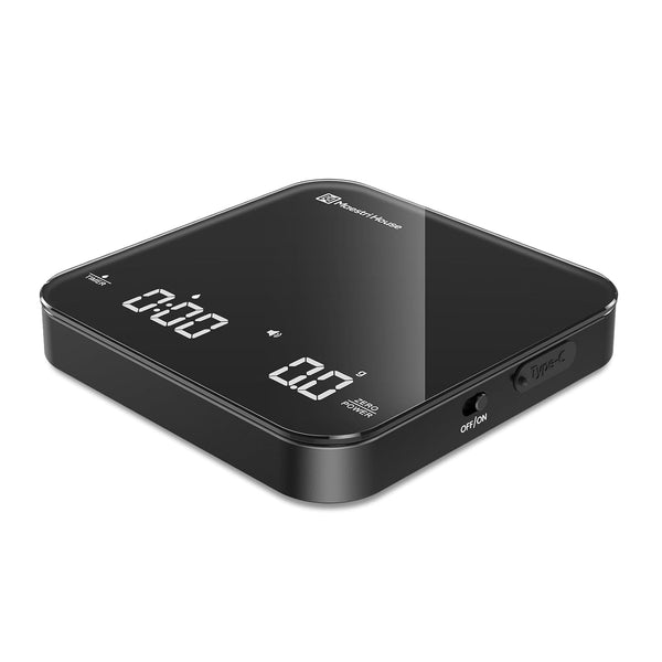 Maestri House Mini Coffee Scale with Timer, USB-C Rechargeable Espresso Scale, 2kg/0.1g