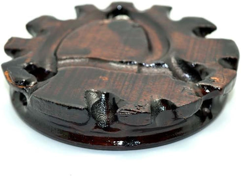 Palmetto Housewares 4 1 10cmXH2.5cm), Rosewood Stand Oriental Style, Vase Stand, Fish Bowl Stand, Multiple-purpose