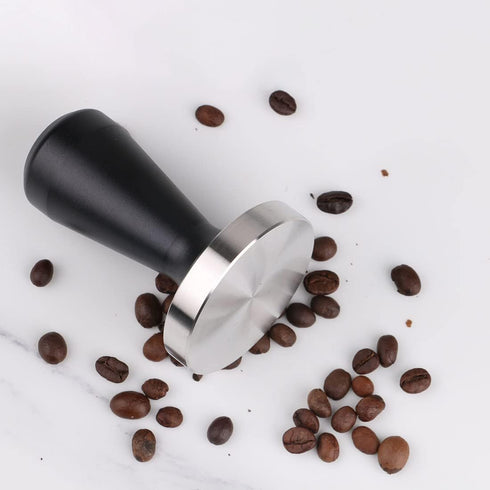 Stainless Steel Coffee Tamper 49mm Barista Espresso Base Coffee Bean Press