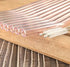 10 Pack Reusable Pink Glass Straws, 8" Shatter-Resistant Bent Drinking Straws with 2 Cleaning Brushes, Dishwasher Safe