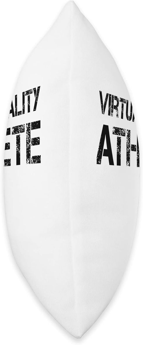 Virtual Reality Athlete Throw Pillow, 18x18, Multicolor by VR Gamer Virtual Augmented Mixed Reality