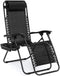 EZONE (1-Chair) Zero Gravity Lounge Chair Outdoor Adjustable Reclining Patio Chair Steel Mesh