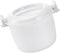 Microwave Rice Cooker and Food Storage Bowl with Lid, Microwave Rice Cooking and Steamer Basket