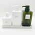 Ceramic Toothbrush Holder for Bathroom, Vanity Countertop Organizer for Toothpaste, Dental Floss Picks