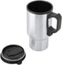 Stainless Steel Heating Cup, 12V 450mL Electric Car Heating Coffee Milk Cup, Compact Electric Car Lighter Kettle Boiler