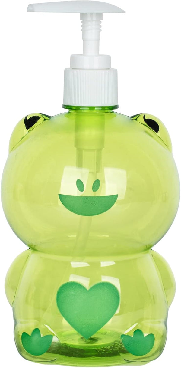 EaicsLaif Hand Soap Dispenser Plastic Frog Soap Dispenser Kids Cute Pump Liquid Sanitizer