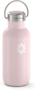 LIfeFactory 16 Ounce Stainless Steel Vacuum-Insulated Sport Bottle, Desert Rose