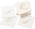 Entertaining with Caspari White Pearl Cocktail Napkins, Monogram C, Pack of 30 (2900CG.C)