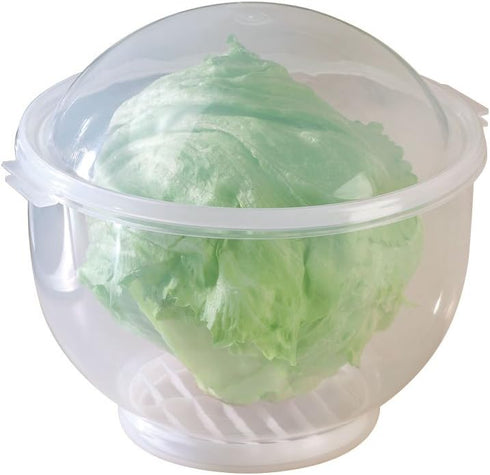 WalterDrake Lettuce KeeperTM - Lettuce Crisper Salad Keeper Container Keeps your Salads and